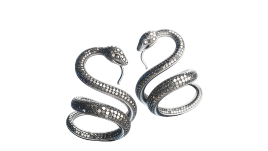 serpentine earrings